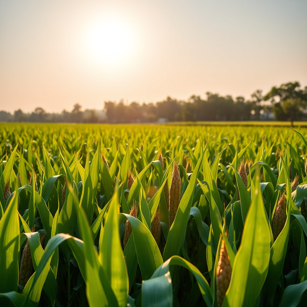 Field of corn photo